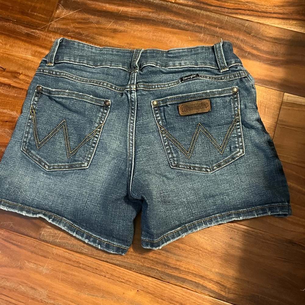 Wrangler Blue Denim Jean Shorts